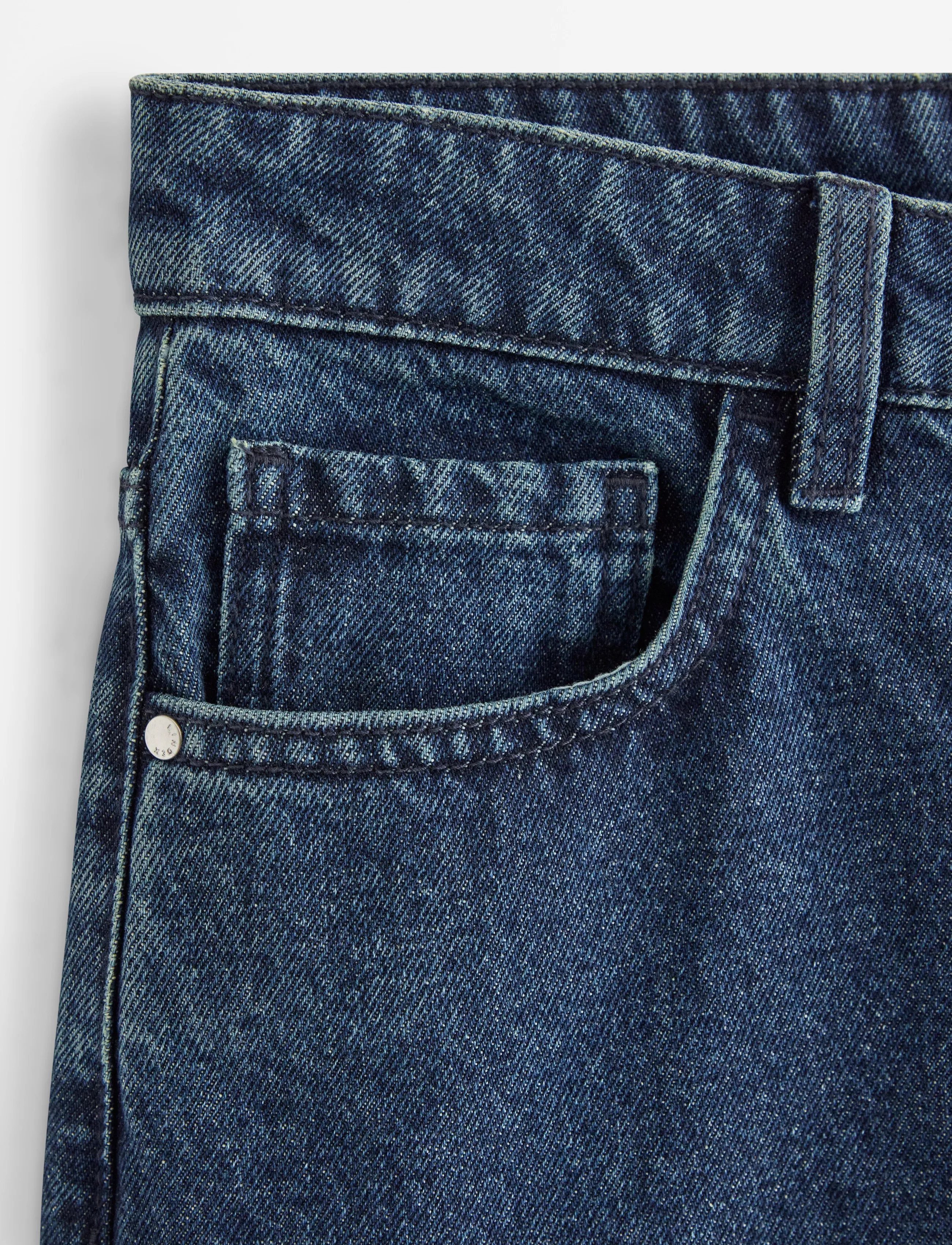 Lindex - Barrel jeans with ankle length - dark denim - 5