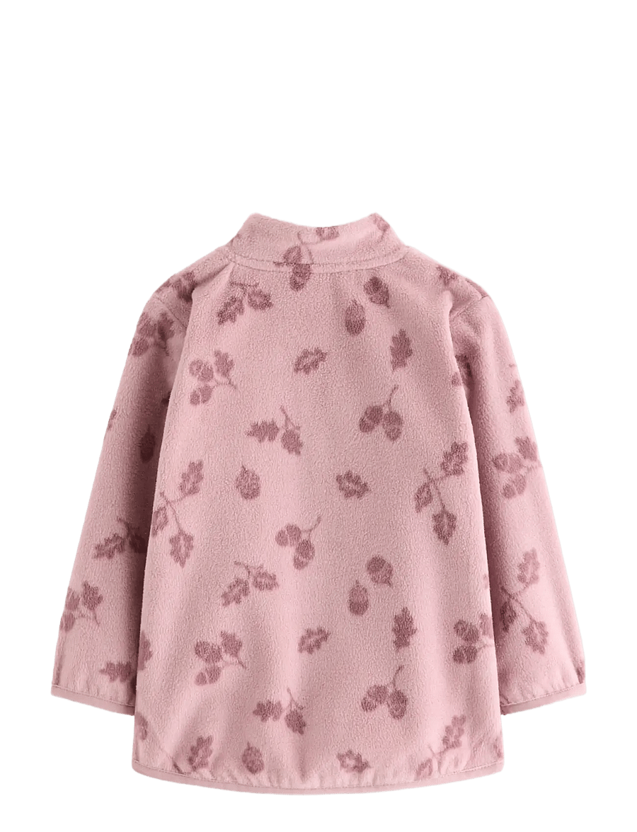Lindex - Jacket in microfleece - light dusty pink - 1