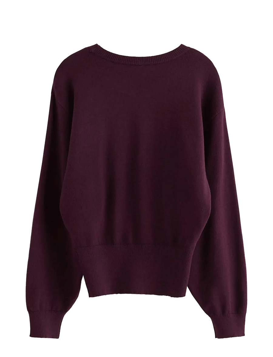 Lindex - Fine-knit jumper - pullover - dark lilac - 2