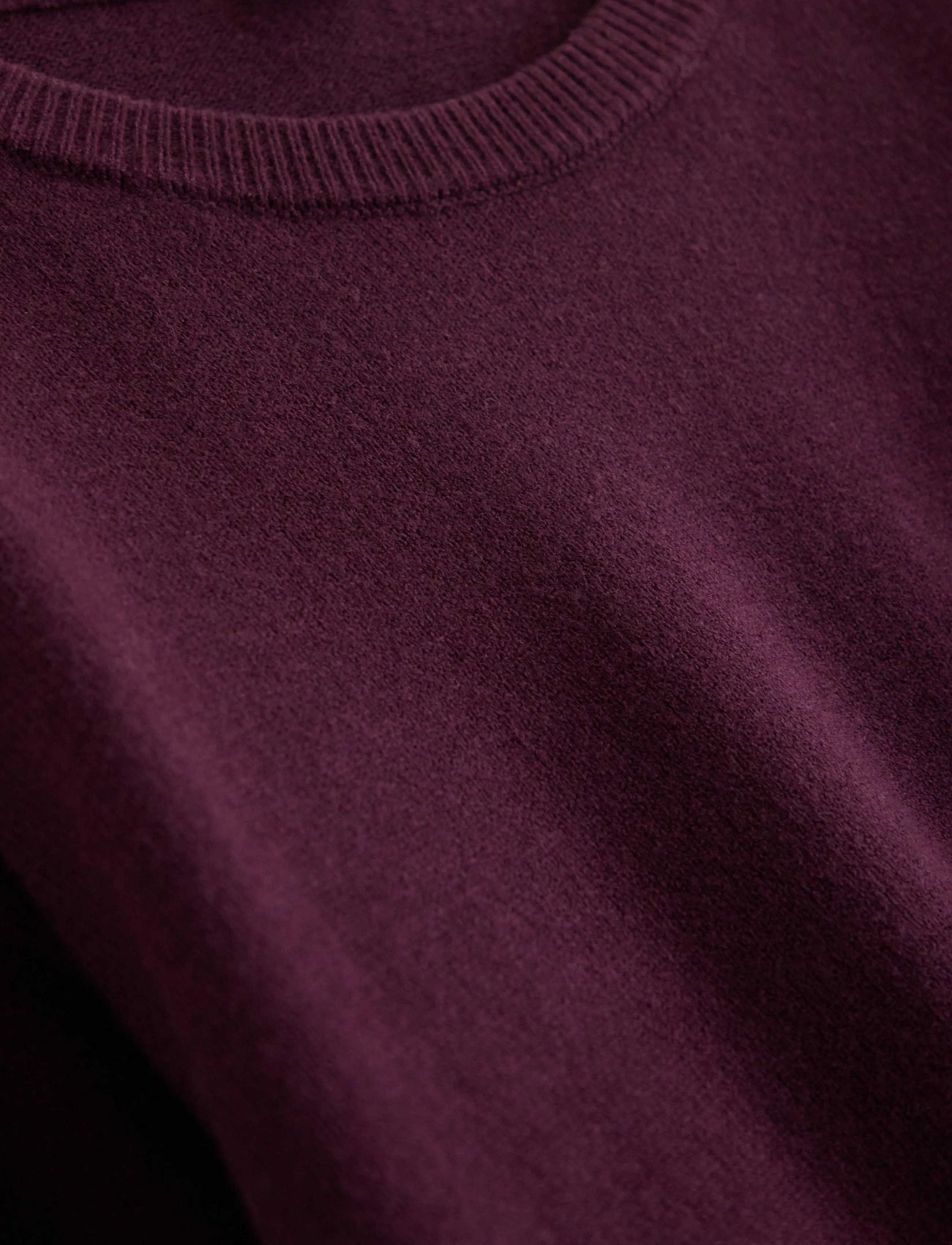 Lindex - Fine-knit jumper - dark lilac - 5