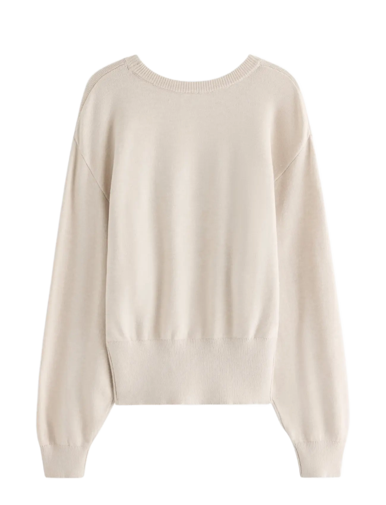 Lindex - Fine-knit jumper - light beige melange - 2