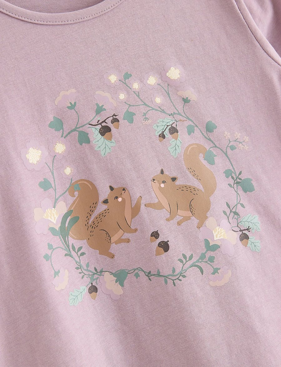Lindex - Long-sleeved top - langærmede t-shirts - light dusty lilac - 5