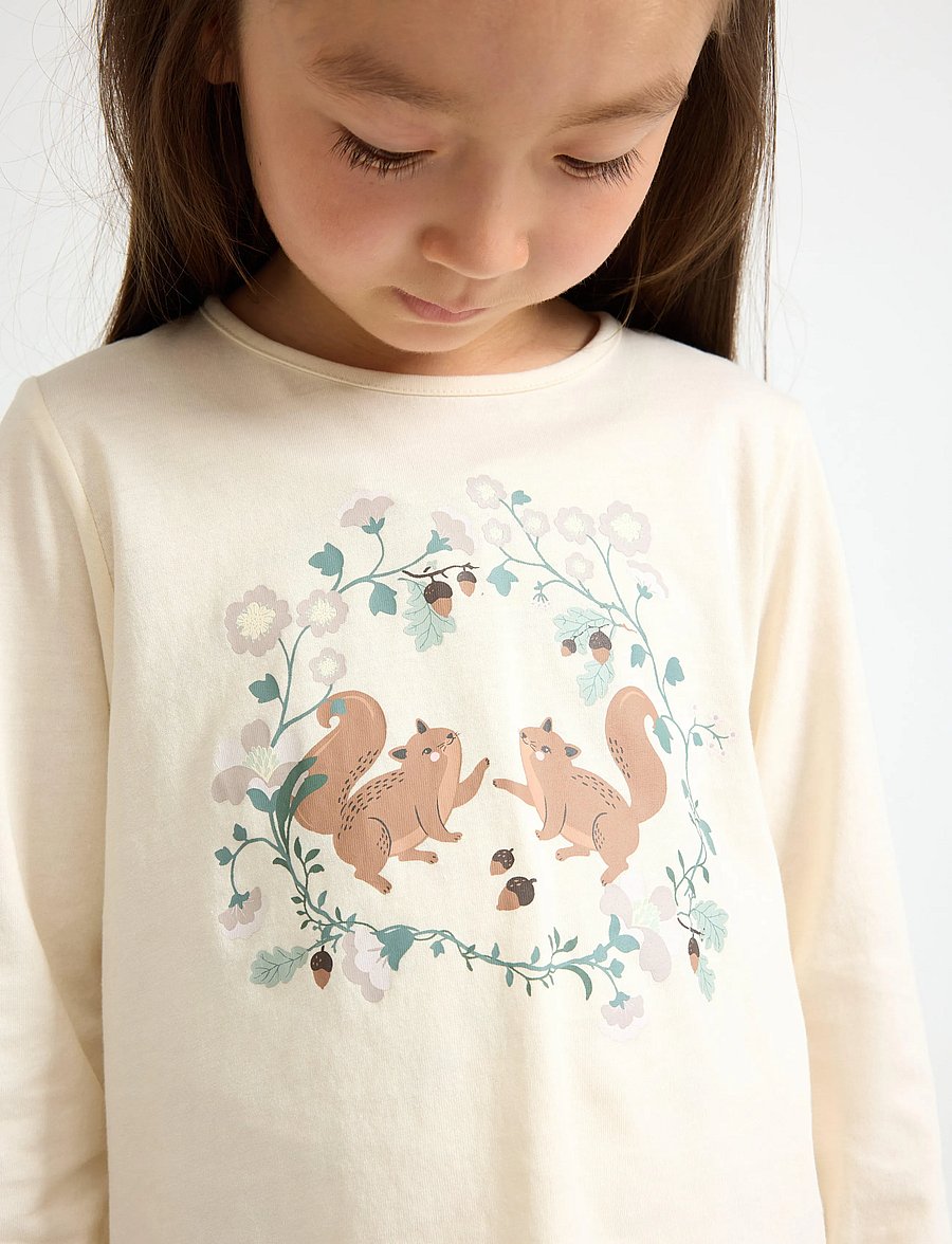 Lindex - Long-sleeved top - långärmade t-shirts - white - 4