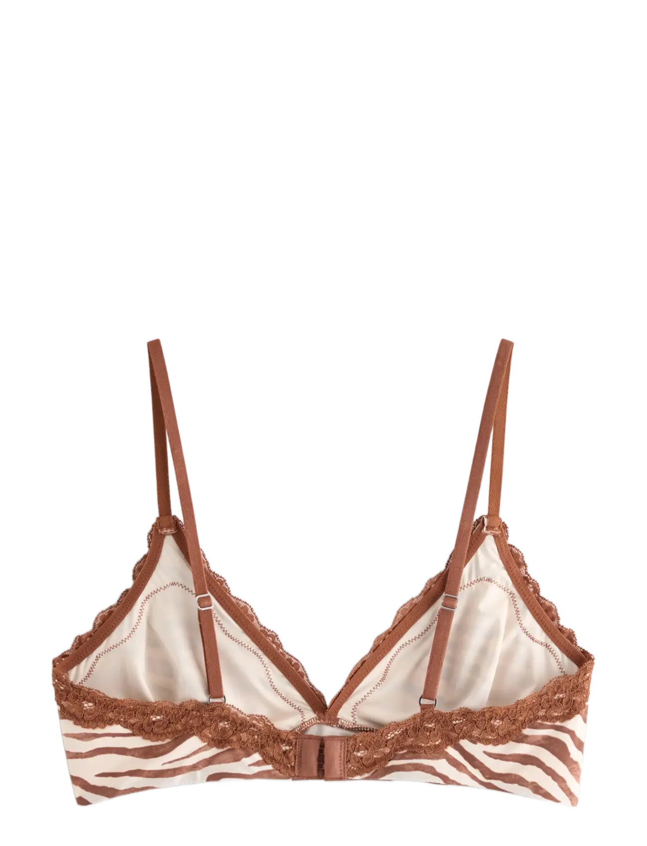Lindex - Soft bra in micro material - bügellose bhs - light dusty beige - 2