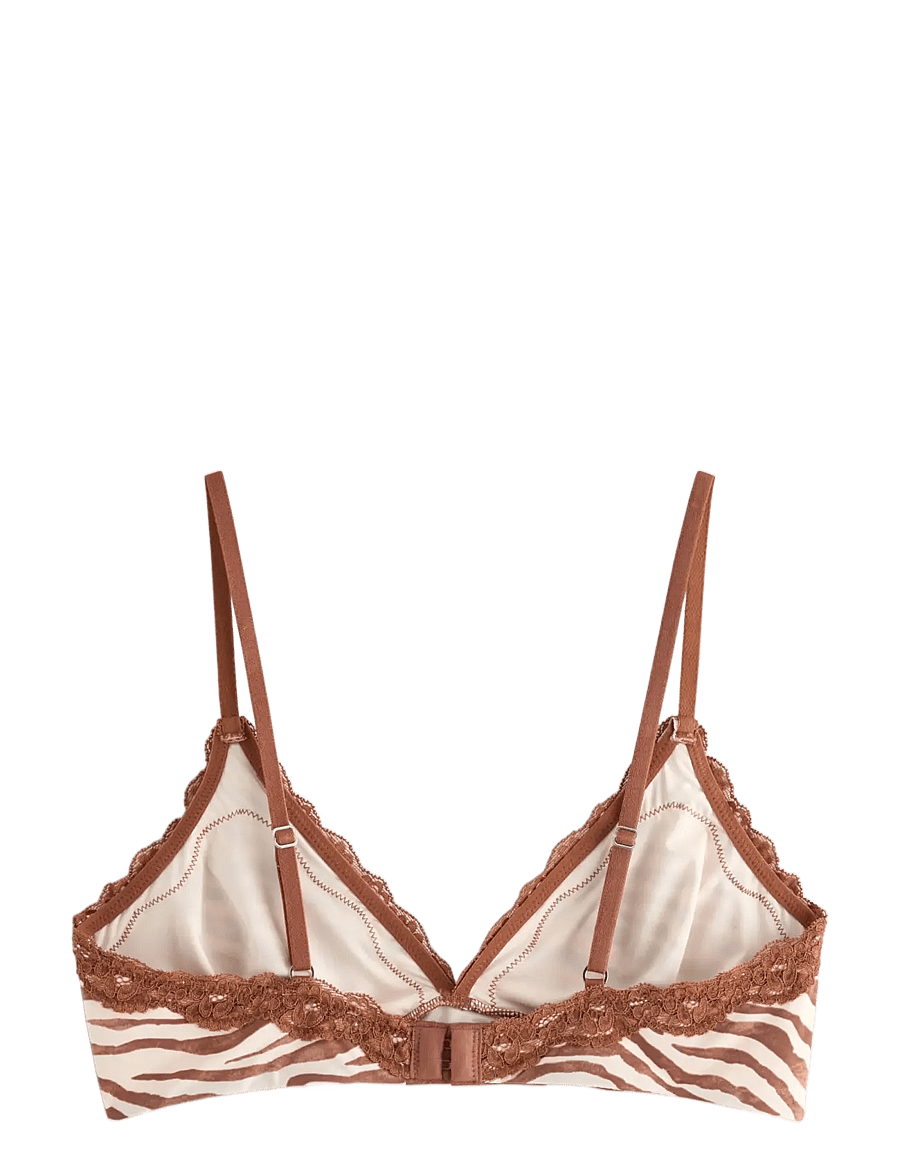 Lindex - Soft bra in micro material - bügellose bhs - light dusty beige - 2