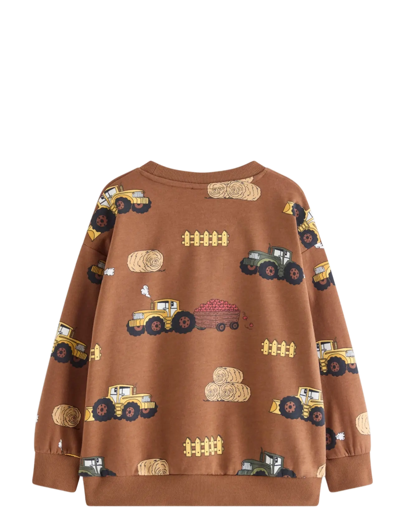 Lindex - Sweatshirt with brushed inside - sweatshirts - brown - 2