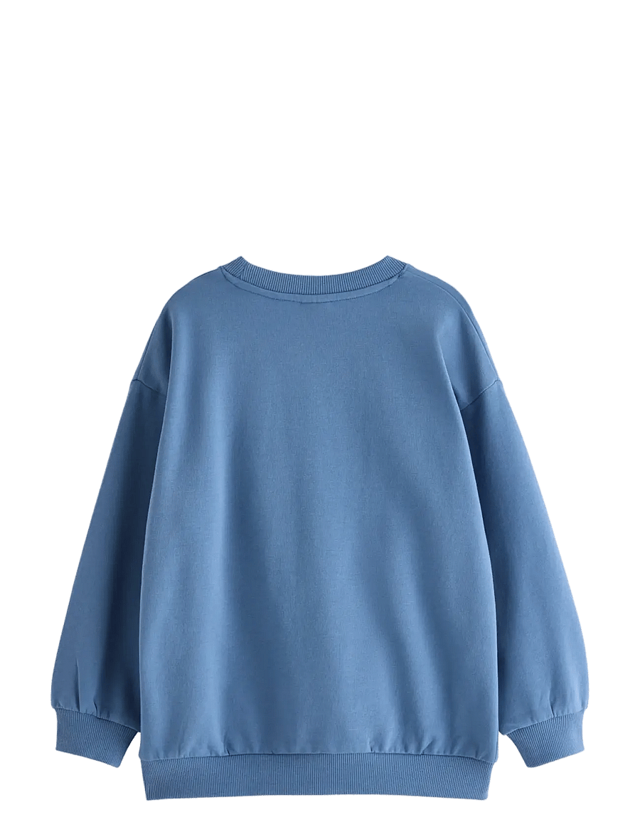 Lindex - Sweatshirt with brushed inside - sweatshirts - light dusty blue - 2