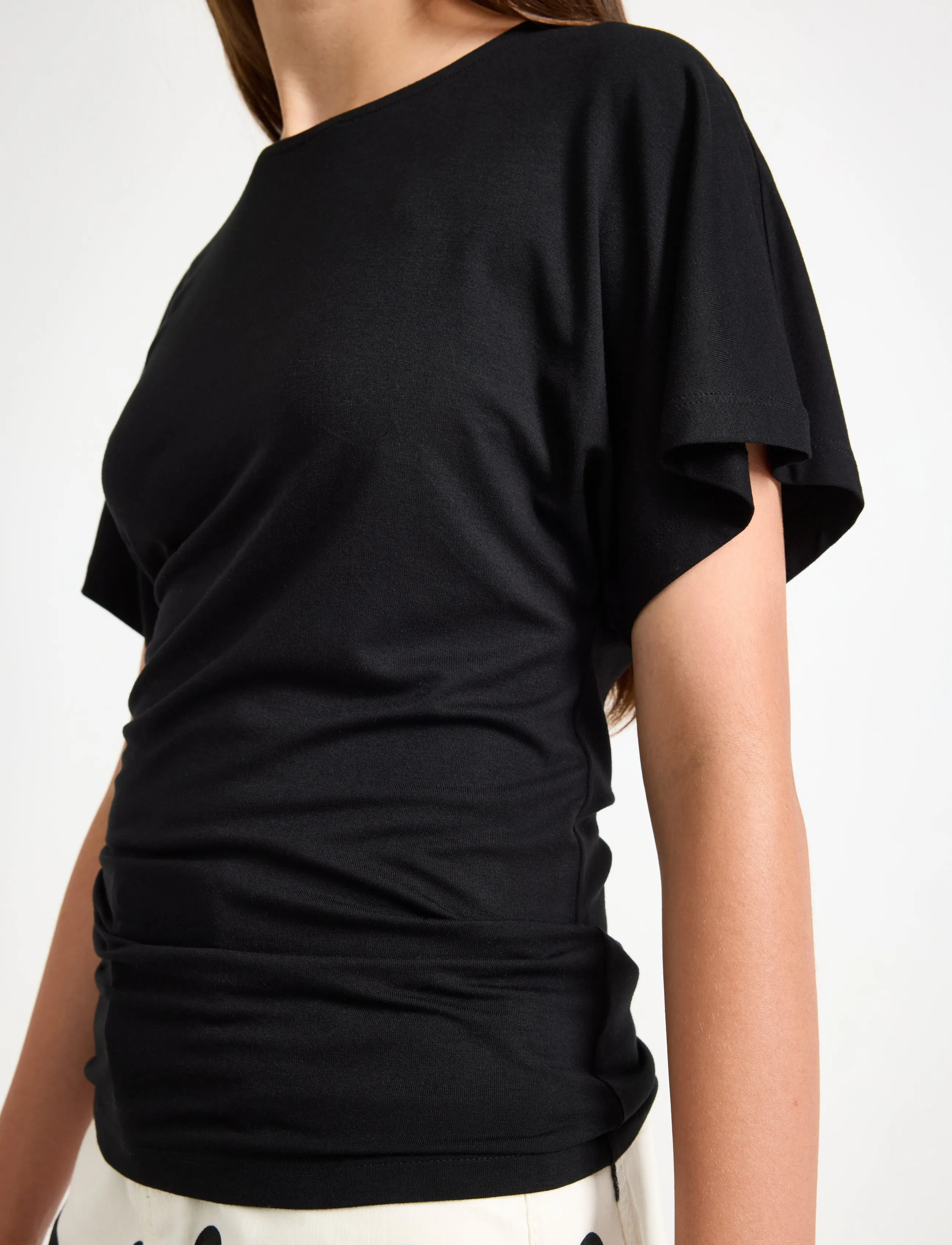 Lindex - Top with wide sleeves - black - 4