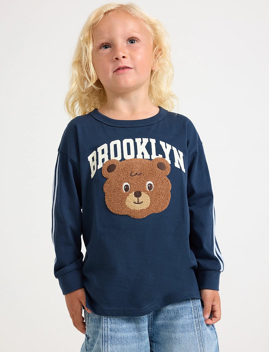 Lindex - Jersey top - sportoberteile - dark blue - 0
