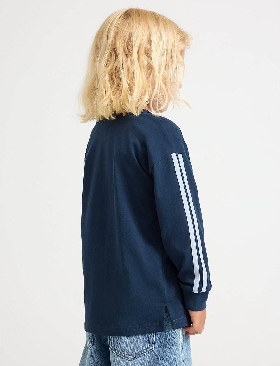 Lindex - Jersey top - sportoberteile - dark blue - 3