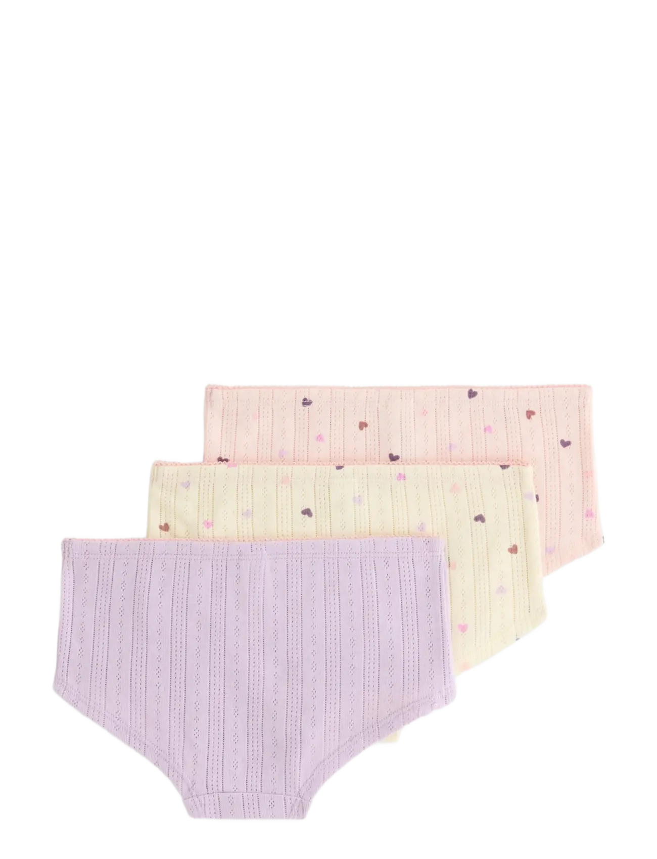 Lindex - 3-pack hipster briefs - light pink - 1