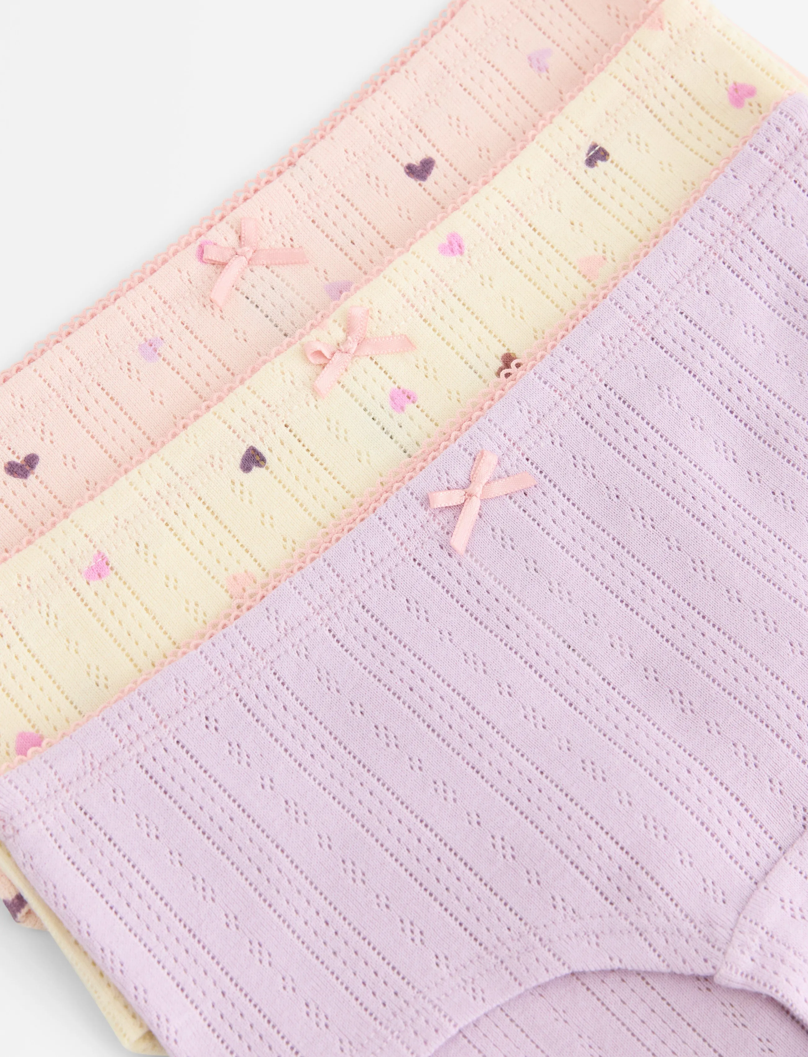 Lindex - 3-pack hipster briefs - light pink - 2