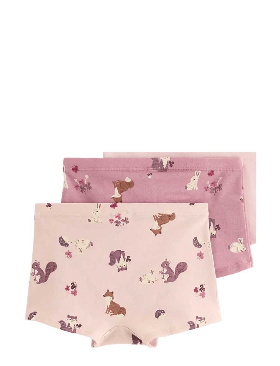 Lindex - 3-pack boxer briefs - slips - light dusty pink - 1