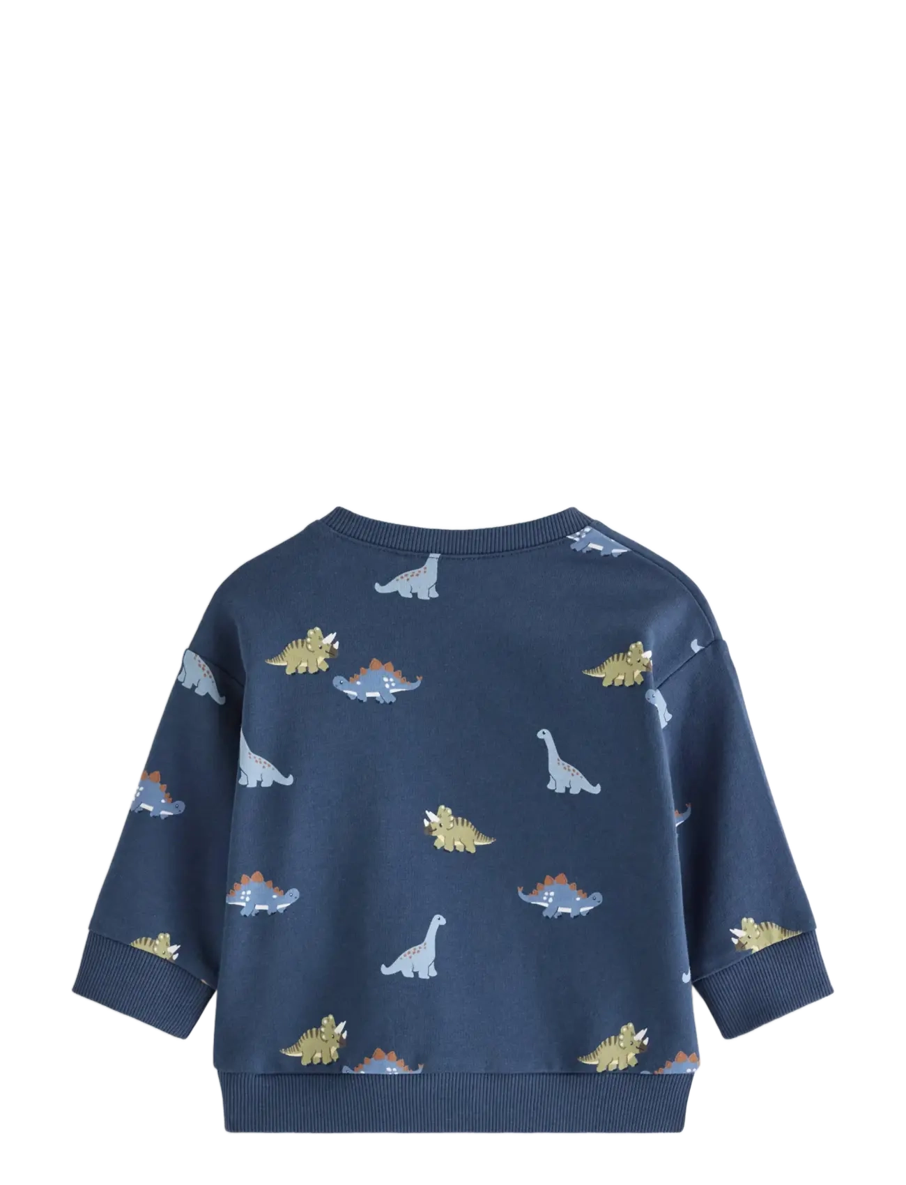 Lindex - Sweatshirt with dinosaurs - dark blue - 1