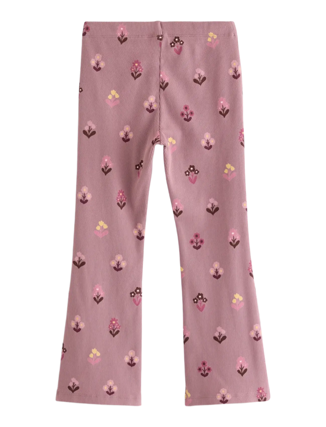 Lindex - Flared ribbed leggings - retuusid - dusty lilac - 1