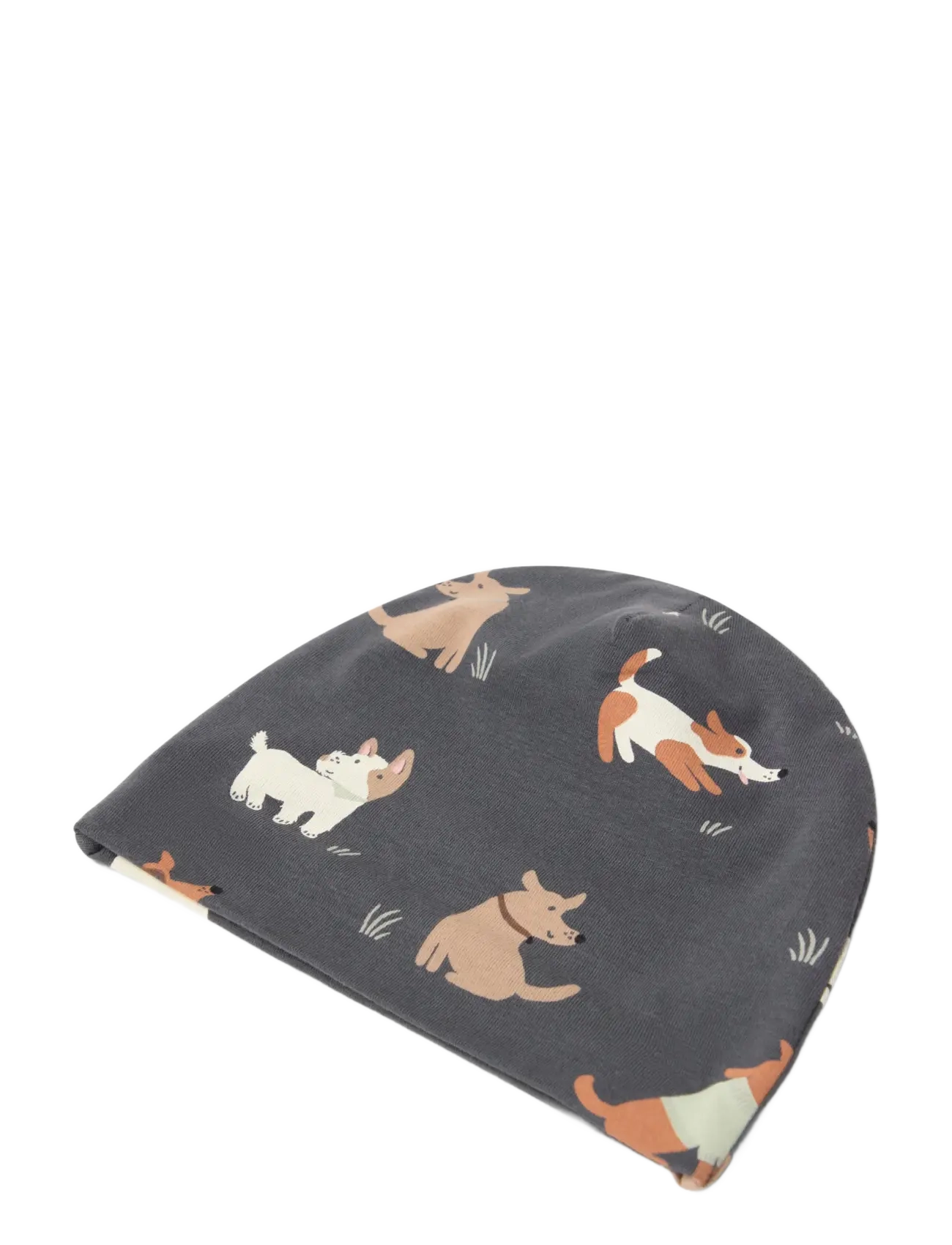 Lindex - Jersey beanie - dark dusty grey - 1