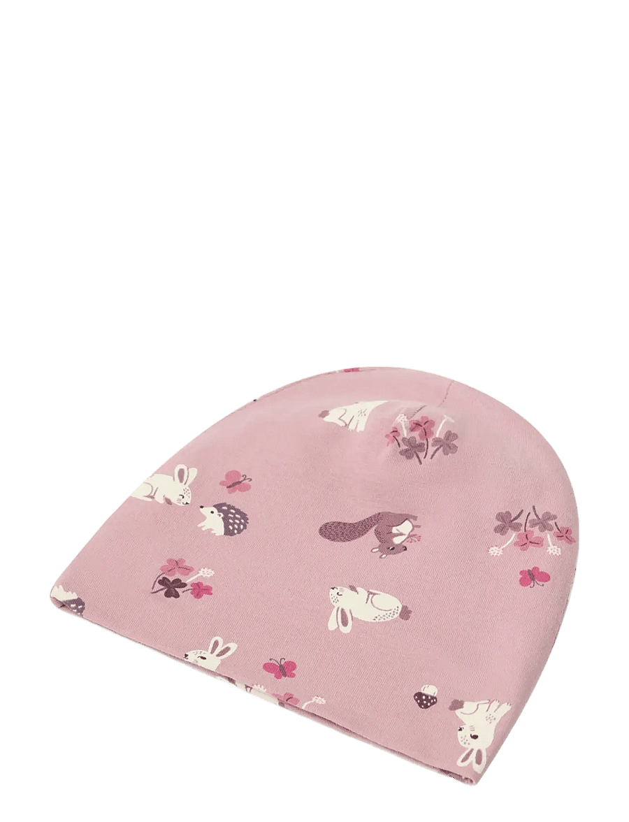 Lindex - Jersey beanie - beanies - light dusty pink - 1