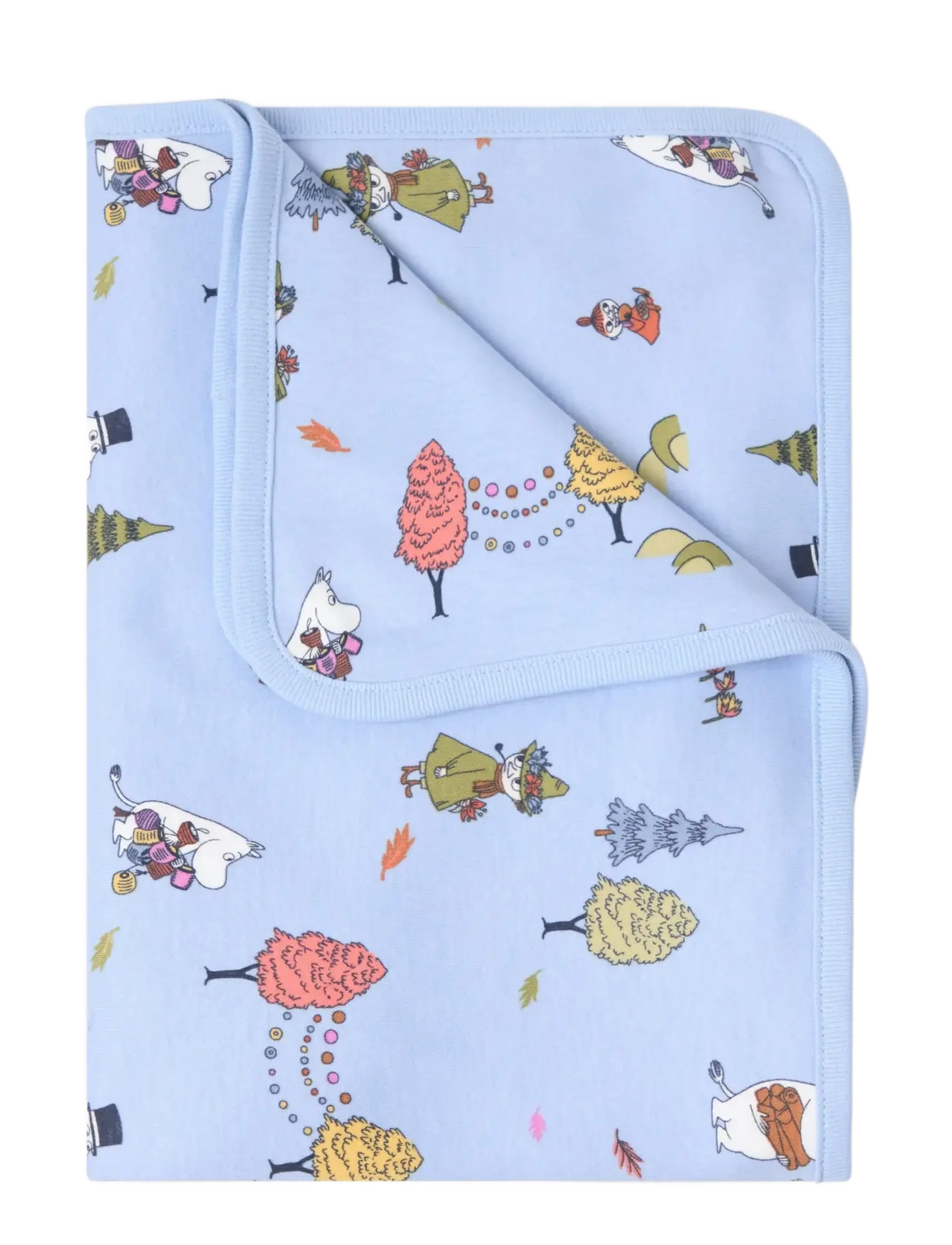 Lindex Baby blanket with Moomin - Lindex - LIGHT BLUE / blue