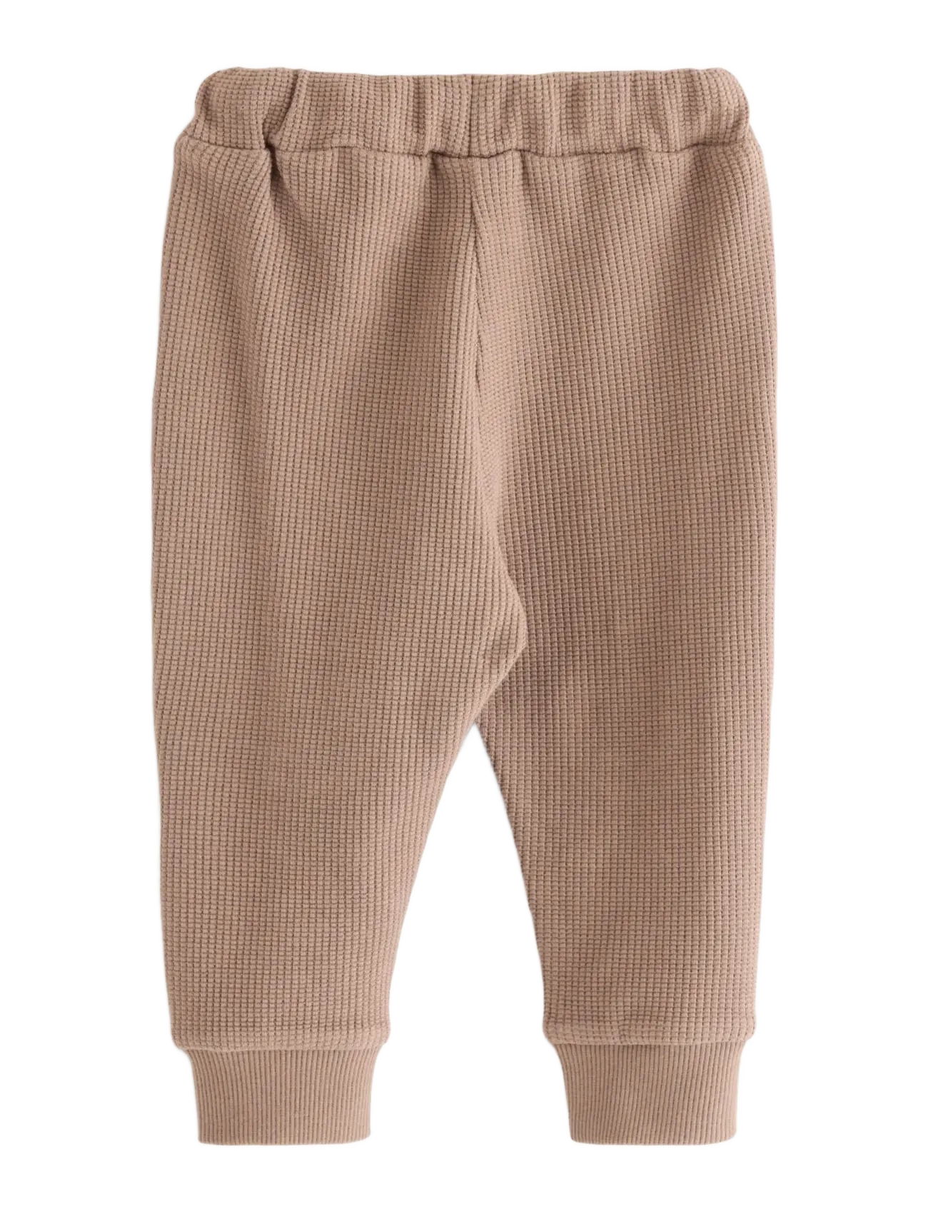 Lindex - Waffled joggers - light dusty brown - 1
