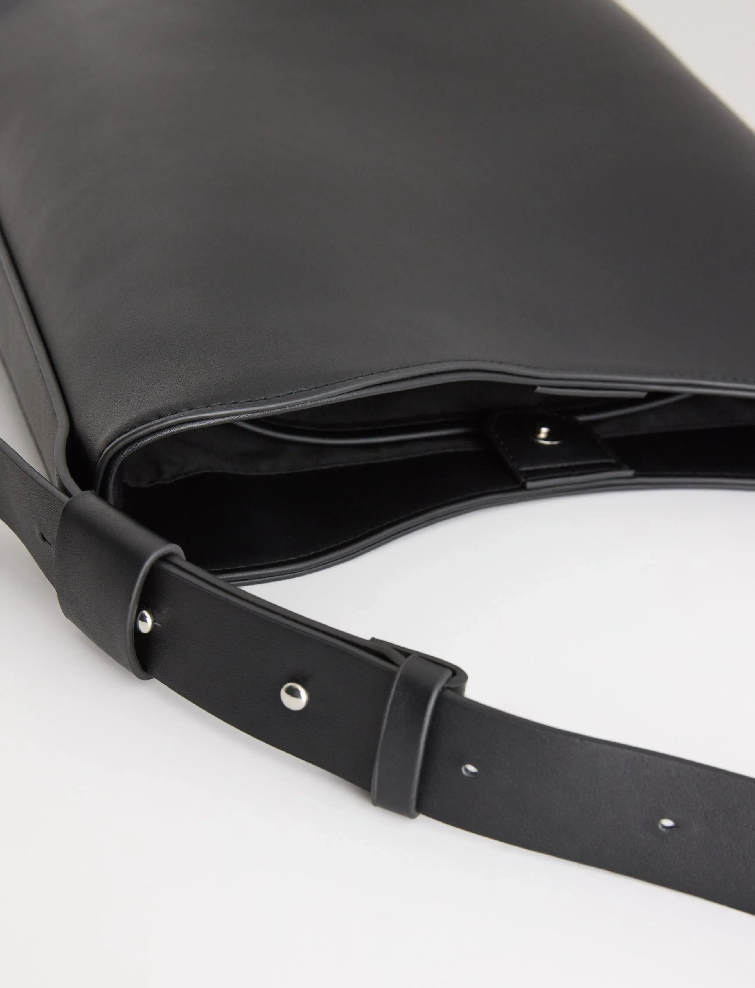 Lindex - Shopper in imitation leather - shoppers - black - 2