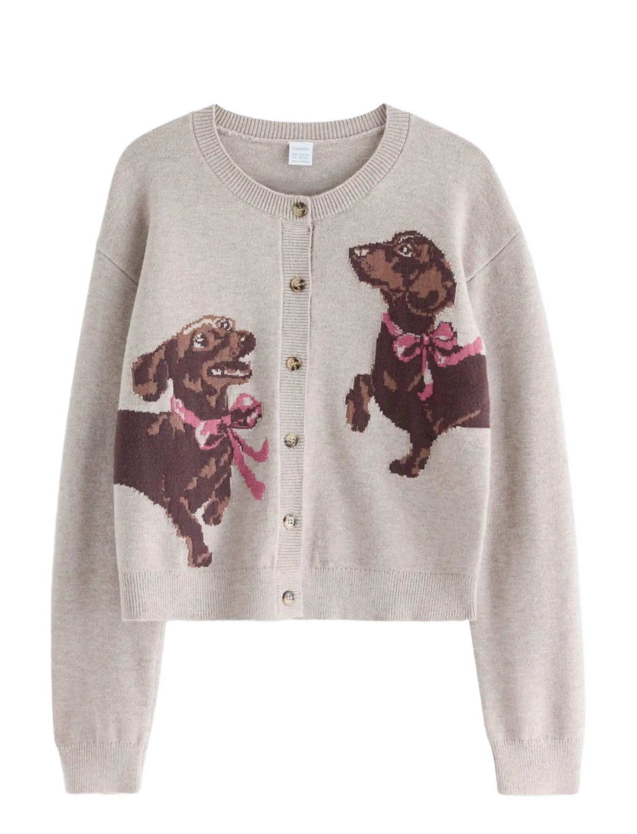 Lindex - Cardigan - light beige melange - 1