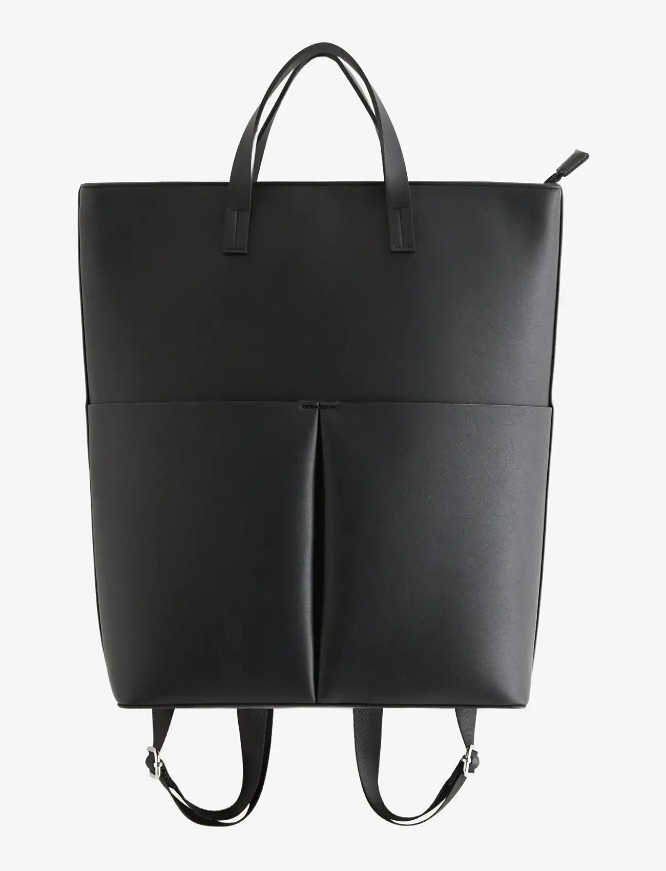 Lindex - Backpack in imitation leather - modetrends - black - 0