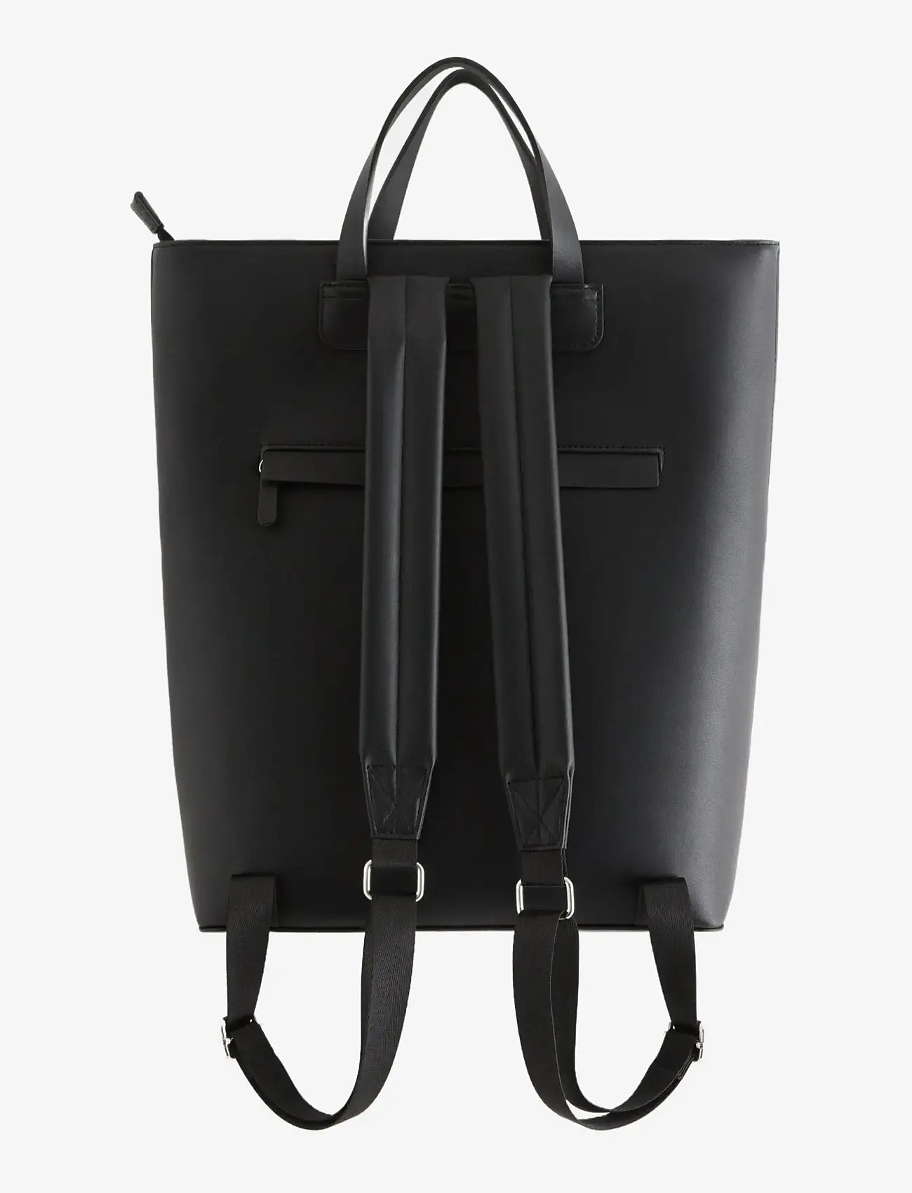 Lindex - Backpack in imitation leather - modetrends - black - 1