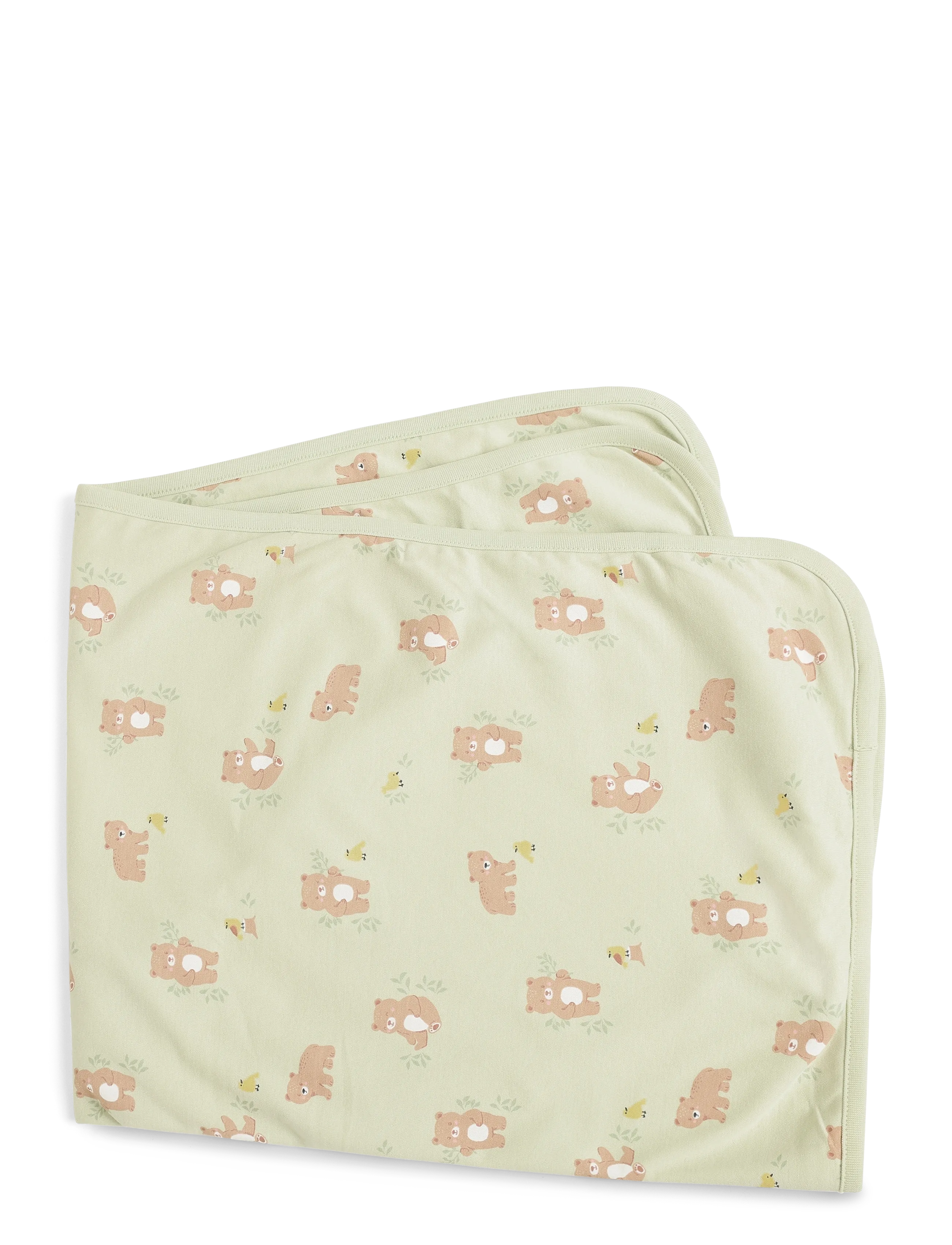 Lindex Baby blanket - Nouveautés - LIGHT DUSTY GREEN / green