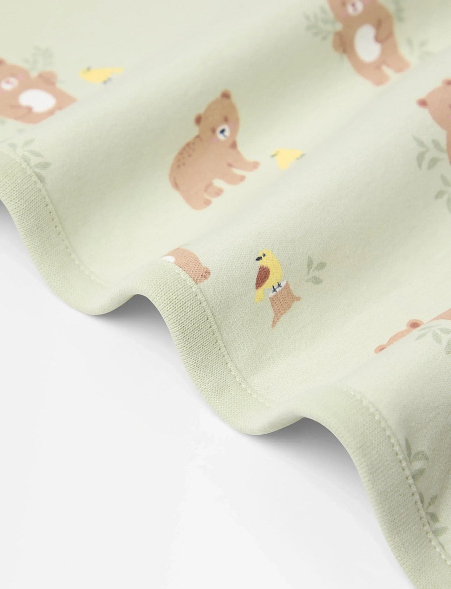 Lindex - Baby blanket - couvertures - light dusty green - 2