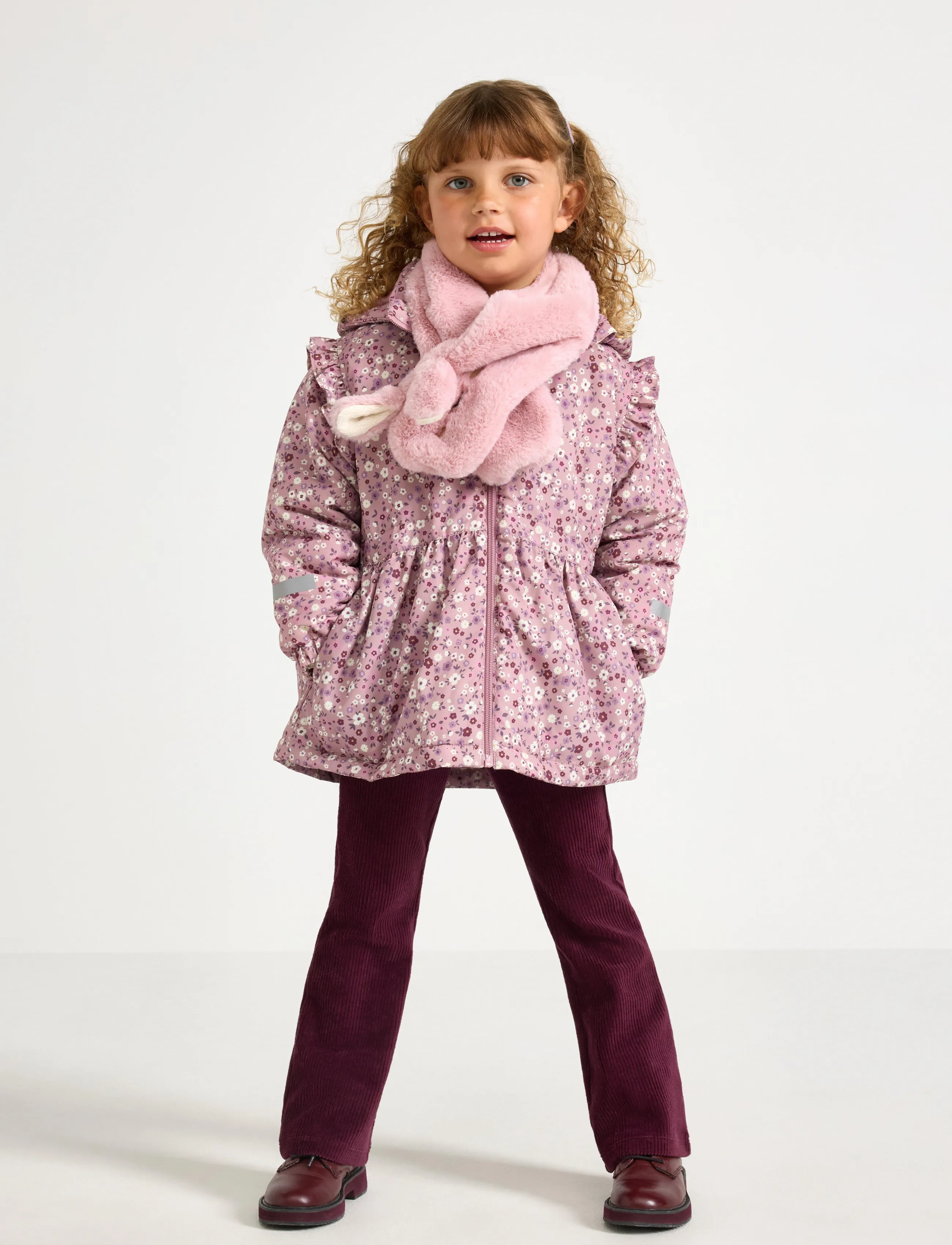 Lindex Padded Jacket, 104, Pink, Termo-Yttertøj > Termo-Jakker, Børn