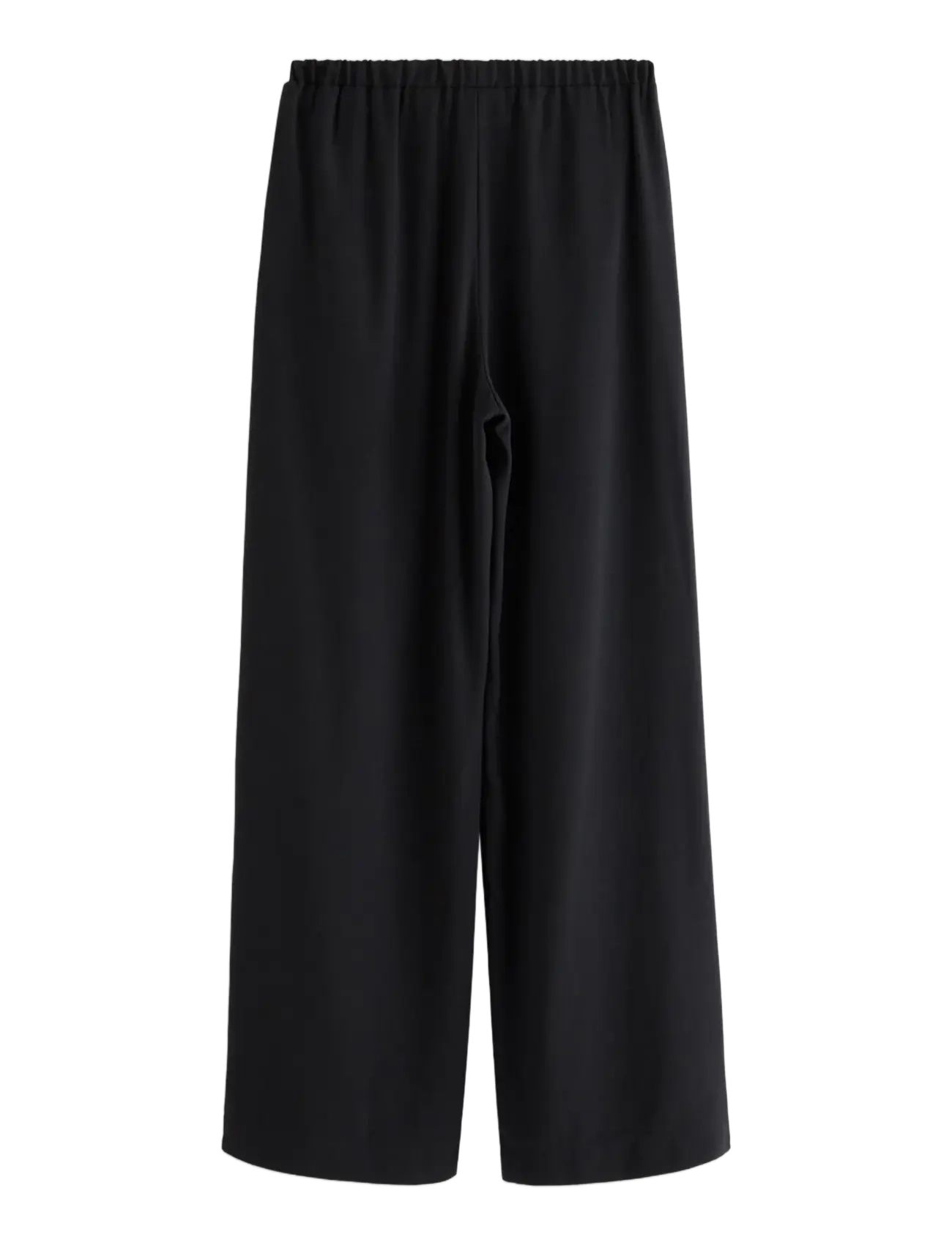 Lindex - STRAIGHT Bella trousers - raka byxor - black - 2