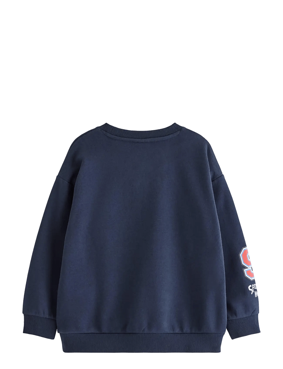 Lindex - Spider-Man sweatshirt with brushed inside - dressipluusid - navy - 2