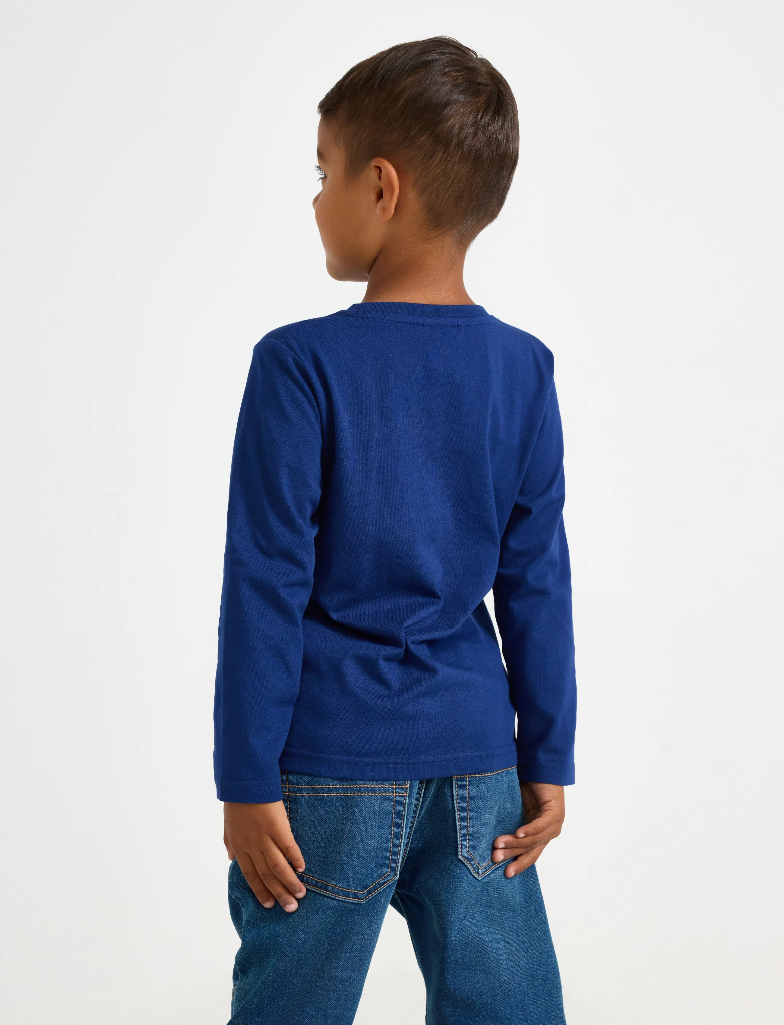 Lindex - Spider-Man long-sleeved top - dark blue - 3