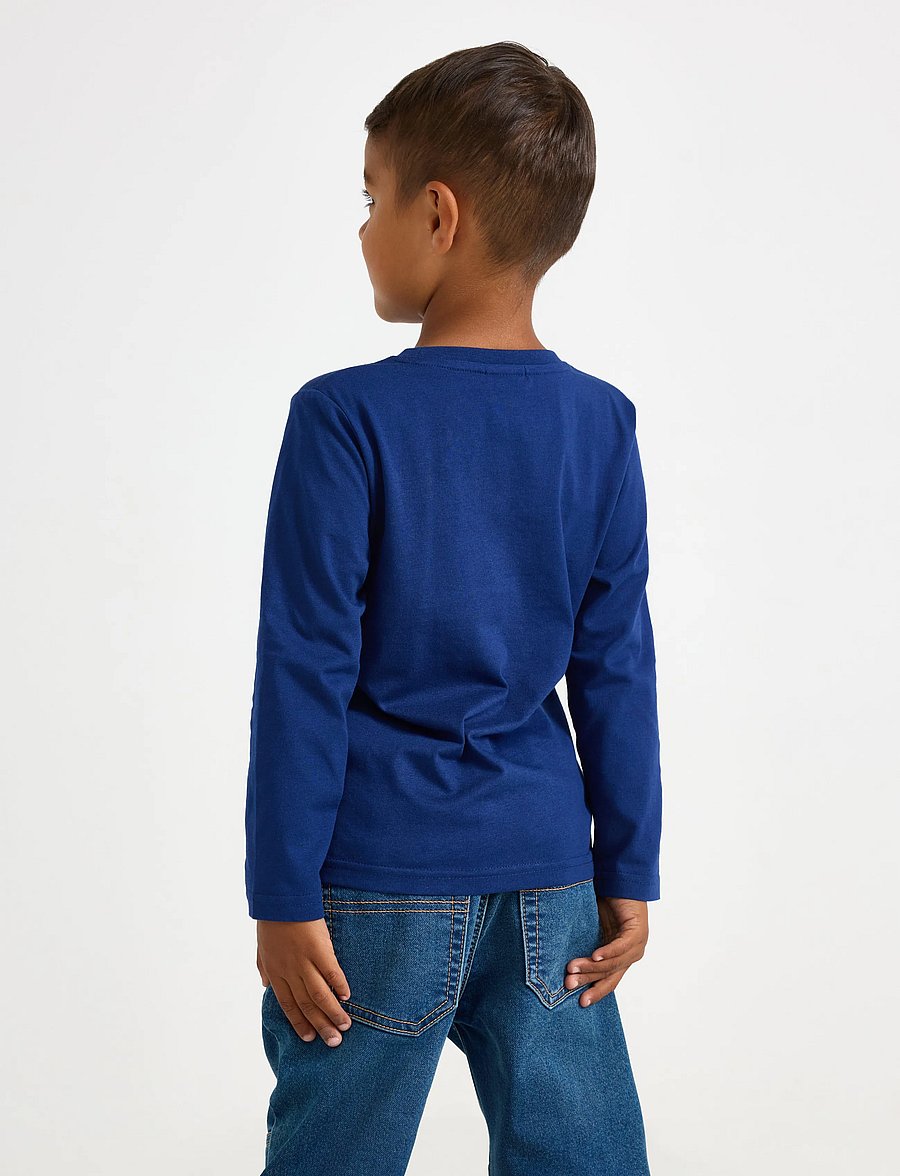 Lindex - Spider-Man long-sleeved top - dark blue - 3