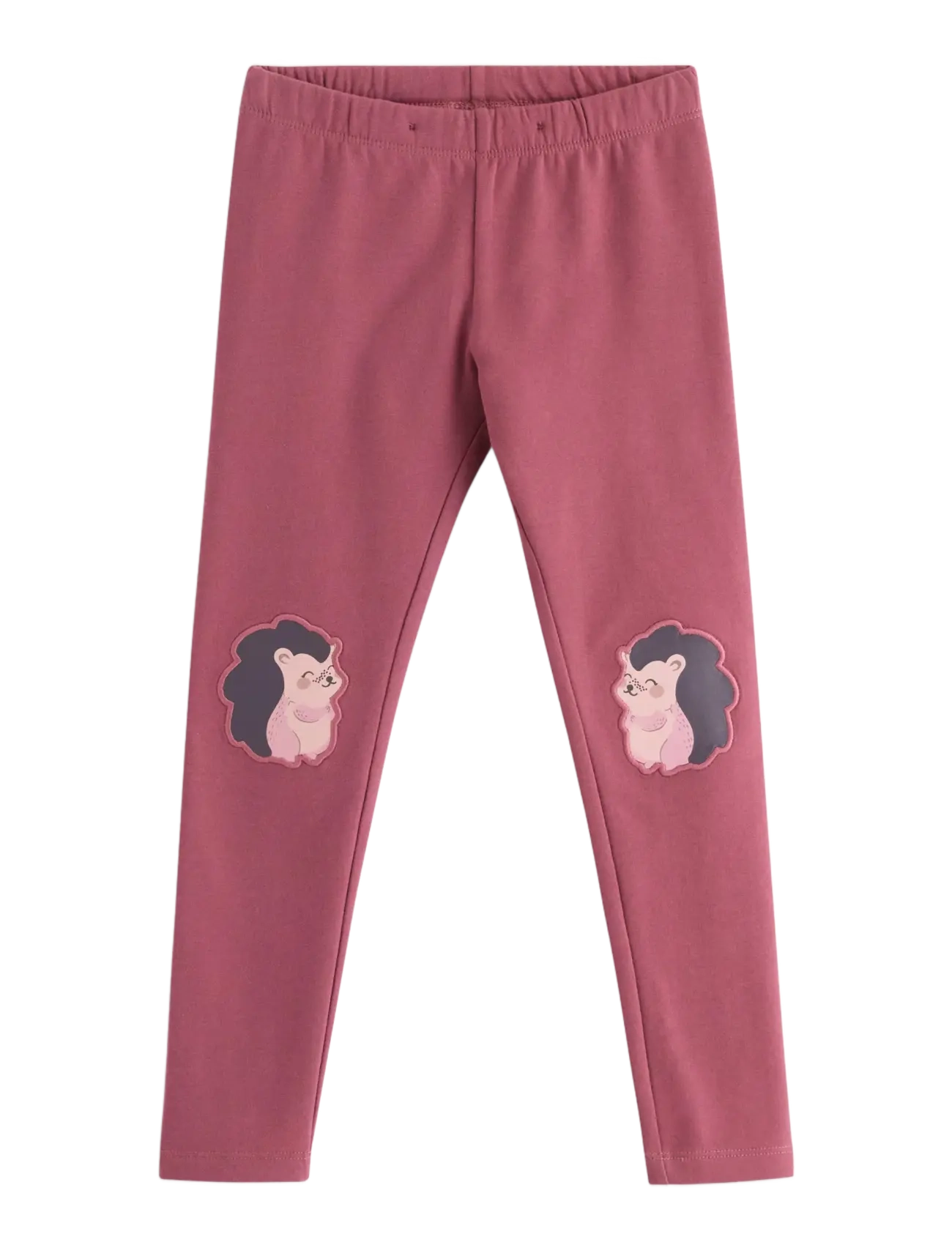 Lindex Leggings with brushed inside - Back to school - DARK DUSTY PINK / pink/rose