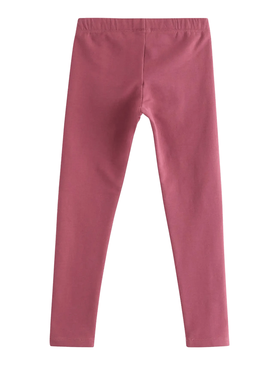 Lindex - Leggings with brushed inside - leggings - dark dusty pink - 1