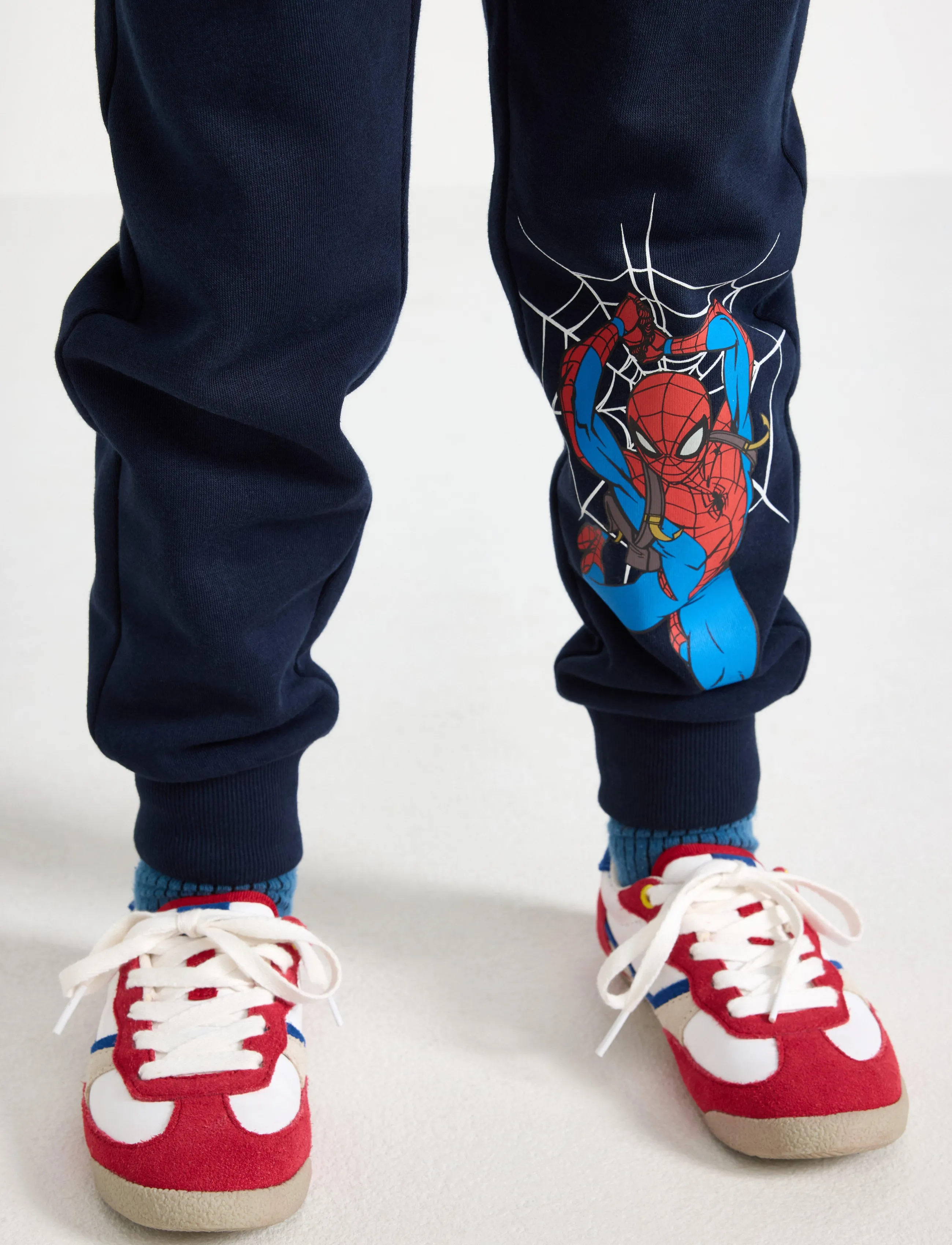 Lindex - Spider-Man joggers - navy - 4