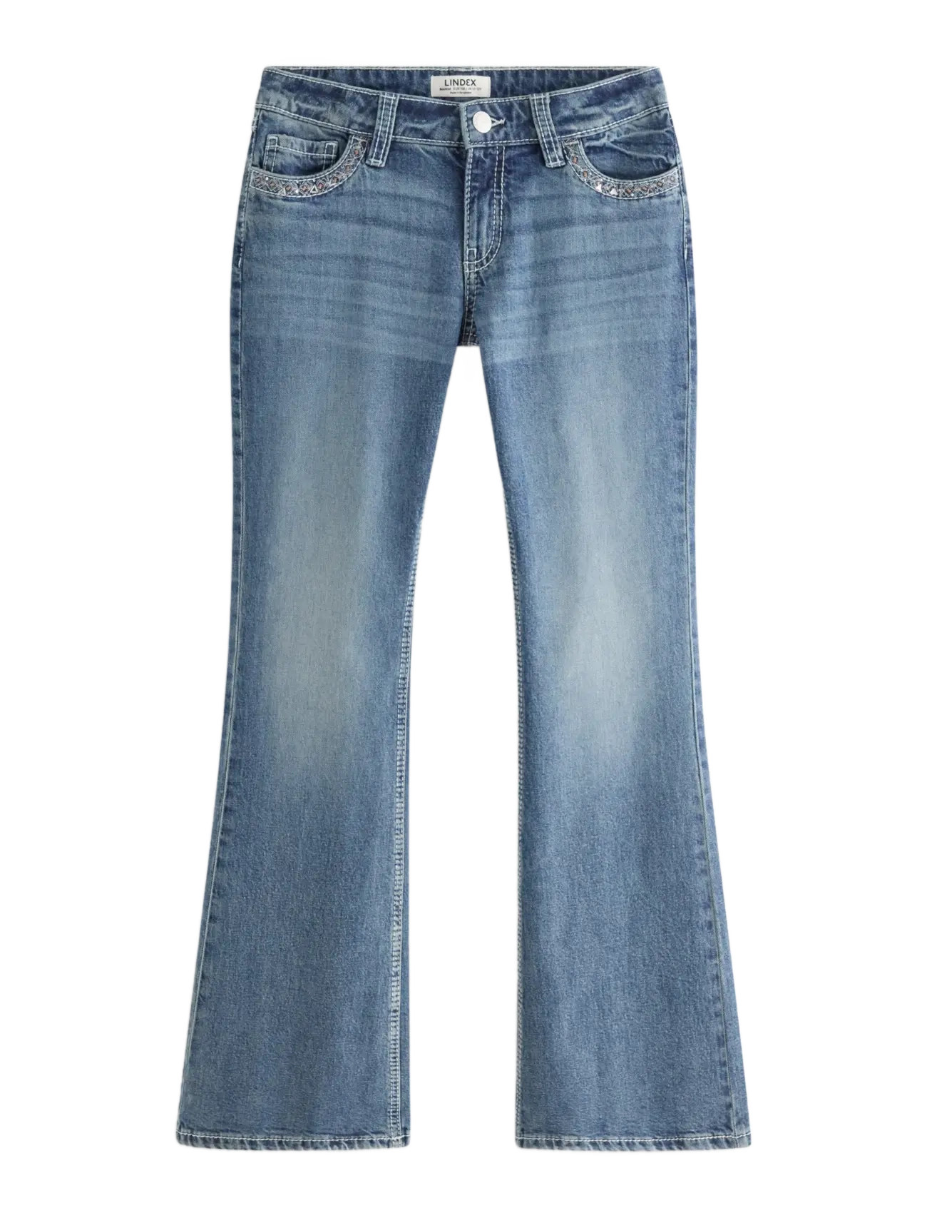 Lindex Bootcut jeans with low waist - Lindex - DENIM / blue