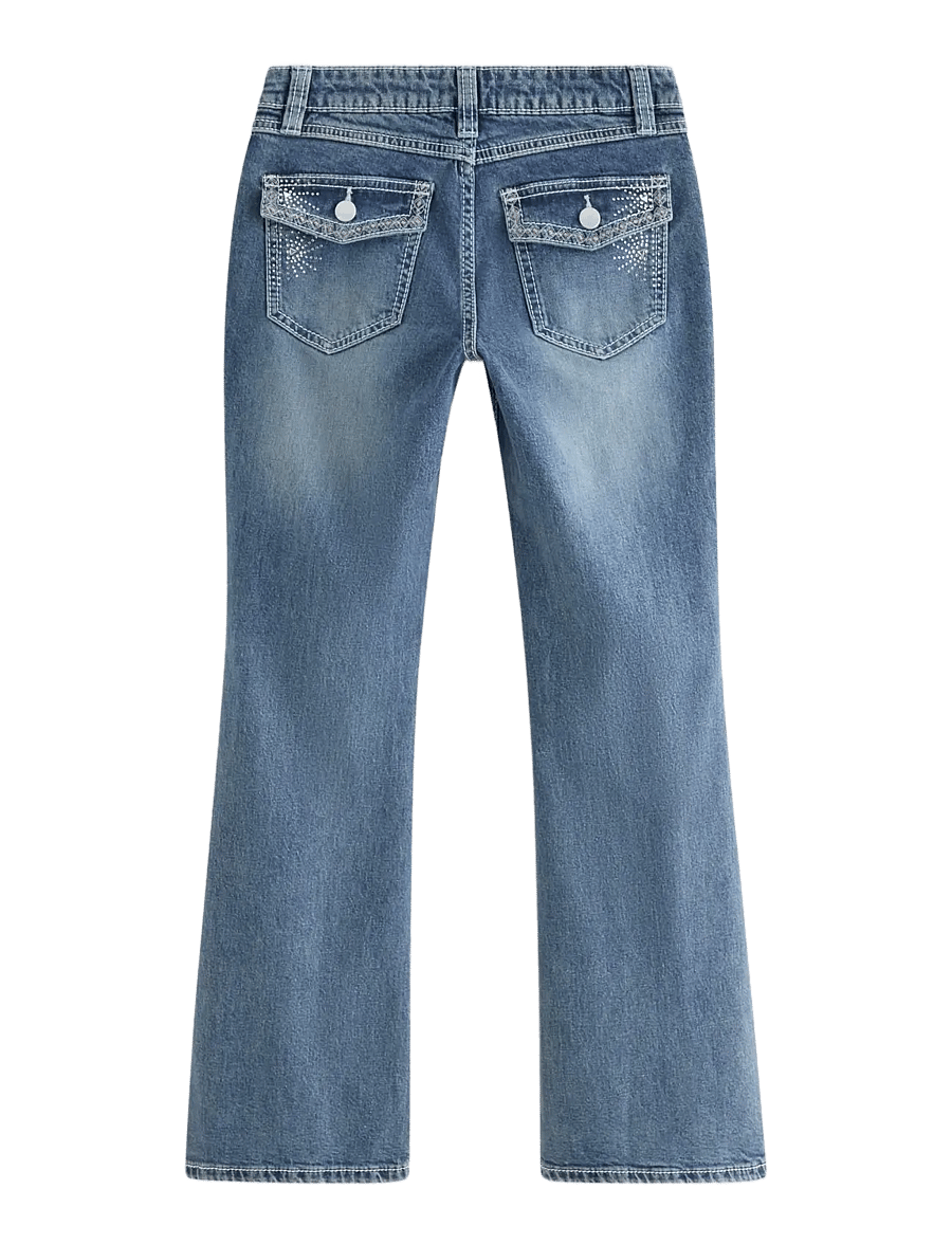 Lindex - Bootcut jeans with low waist - bootcut jeans - denim - 2
