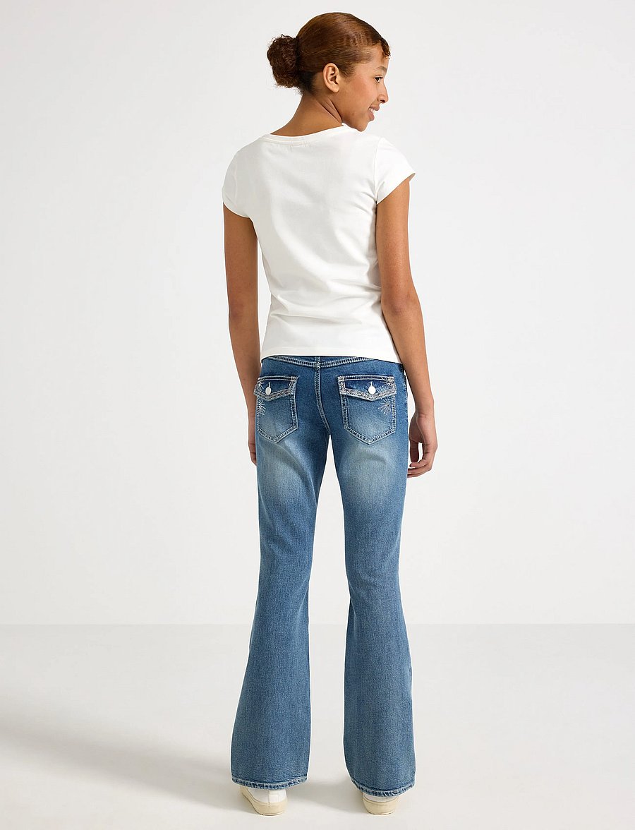 Lindex - Bootcut jeans with low waist - bootcut jeans - denim - 3