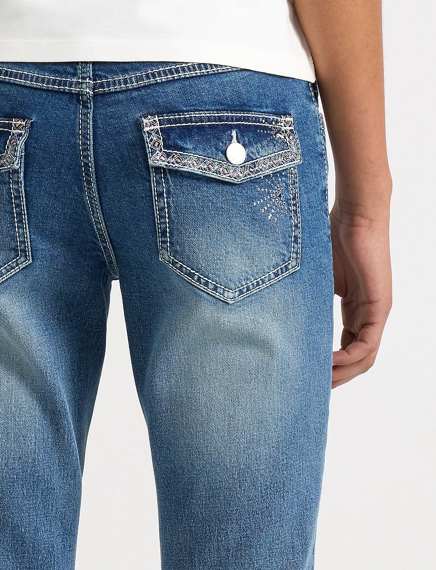 Lindex - Bootcut jeans with low waist - bootcut jeans - denim - 4