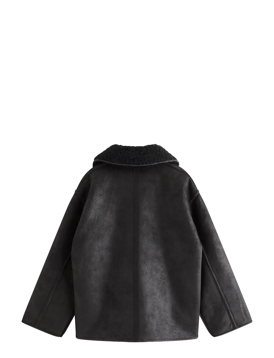 Lindex - Reversible jacket - black - 2