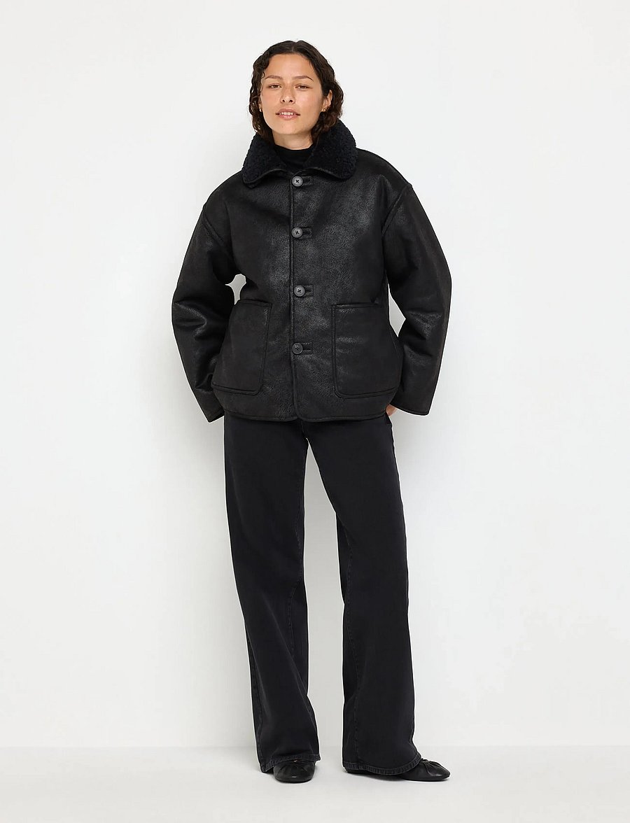 Lindex - Reversible jacket - black - 0