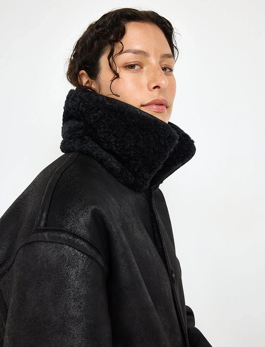 Lindex - Reversible jacket - black - 4