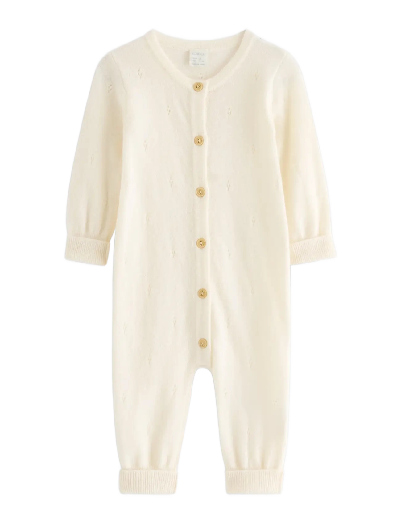 Lindex Onesie in merino wool - Imik  44-92 - WHITE / white