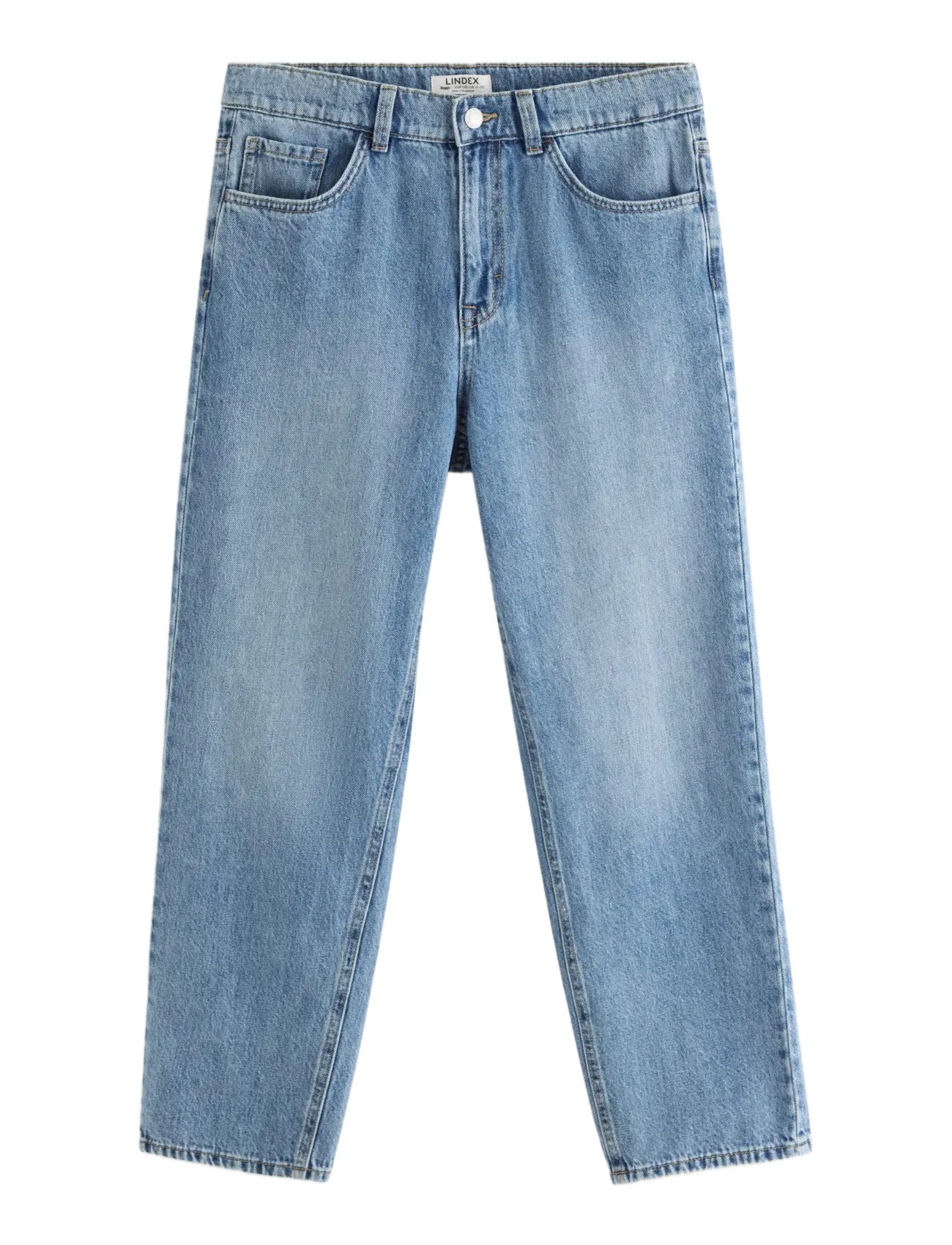 Lindex Baggy jeans with regular waist - Lindex - DENIM / blue