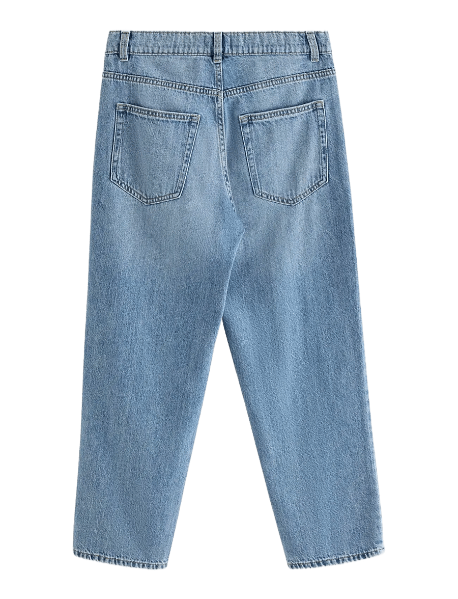 Lindex - Baggy jeans with regular waist - loose jeans - denim - 2