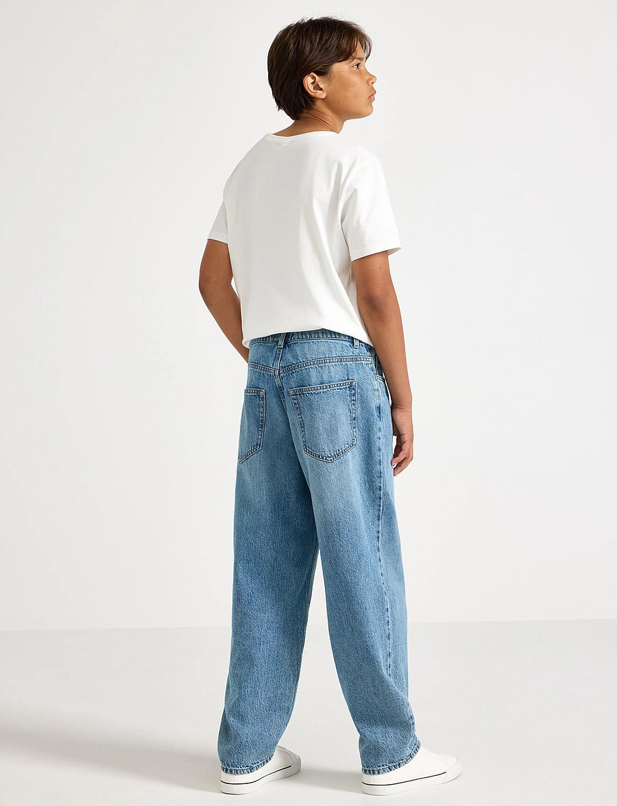 Lindex - Baggy jeans with regular waist - loose jeans - denim - 3