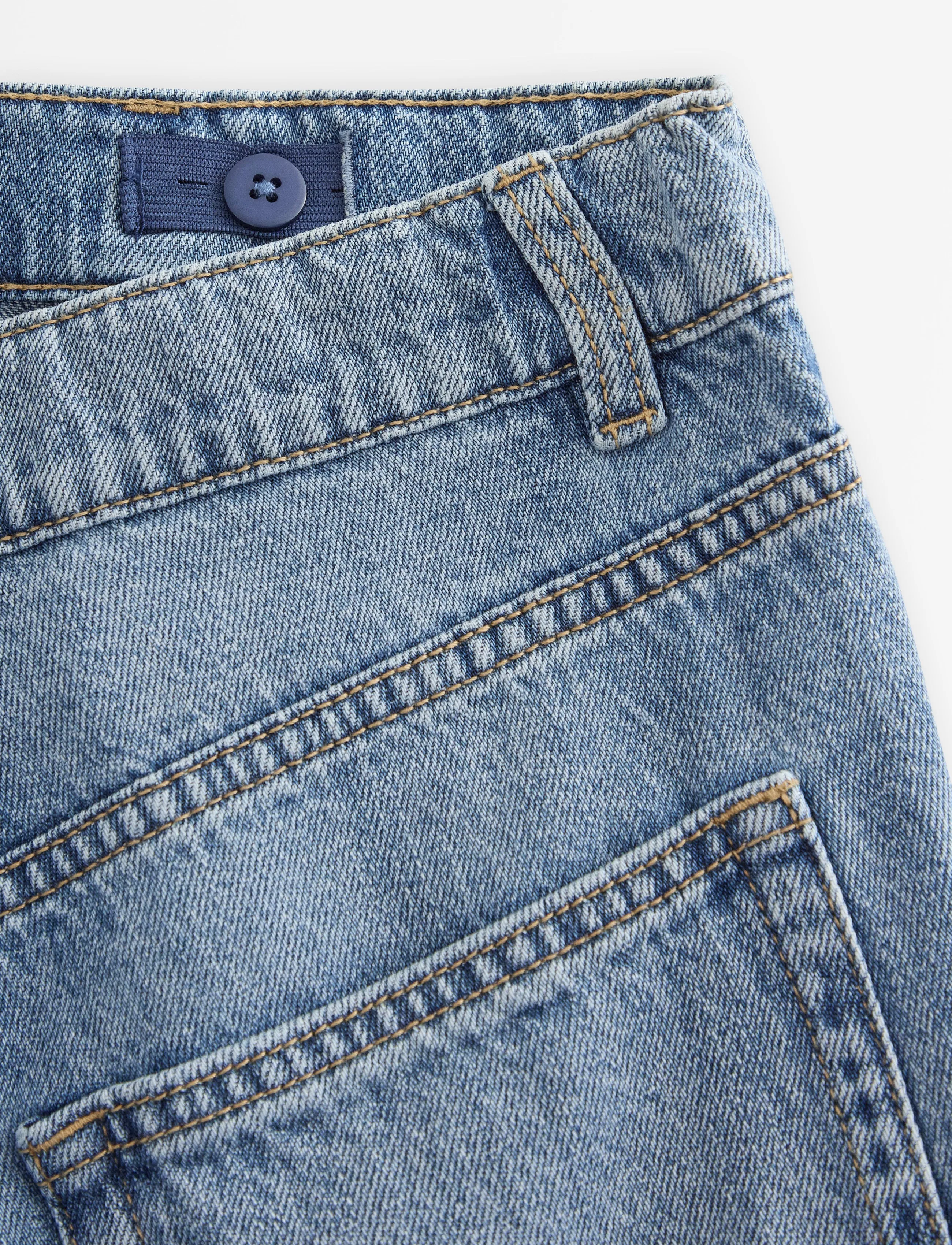 Lindex - Baggy jeans with regular waist - denim - 5