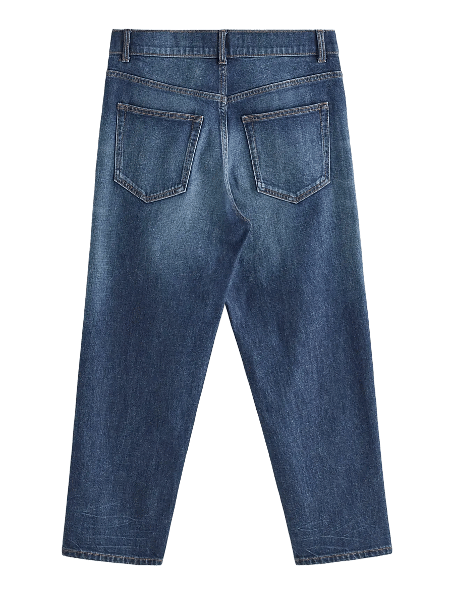 Lindex - Baggy jeans with regular waist - loose jeans - dark denim - 2